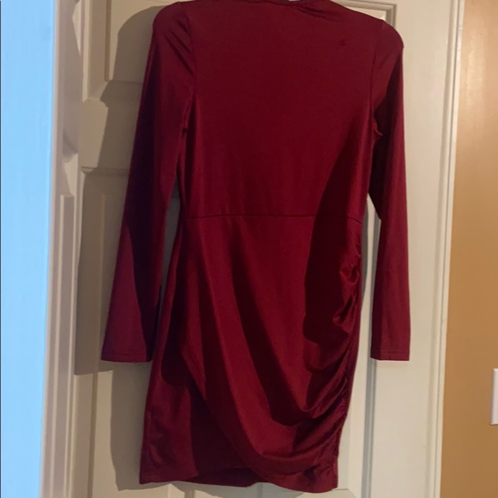 Red/maroon, very classy and showcases your legs!